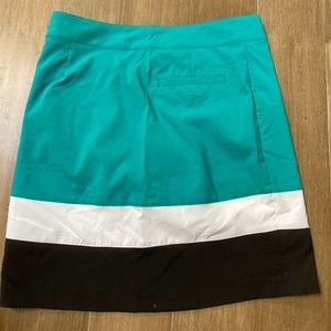 Womens abacus golf skort